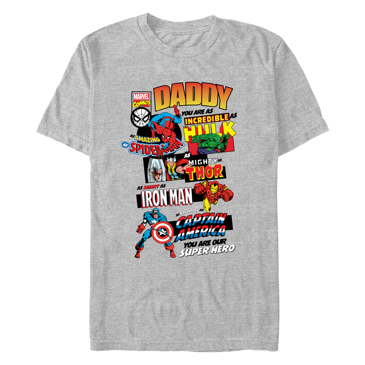 Men's Marvel Ultimate Dad T-Shirt