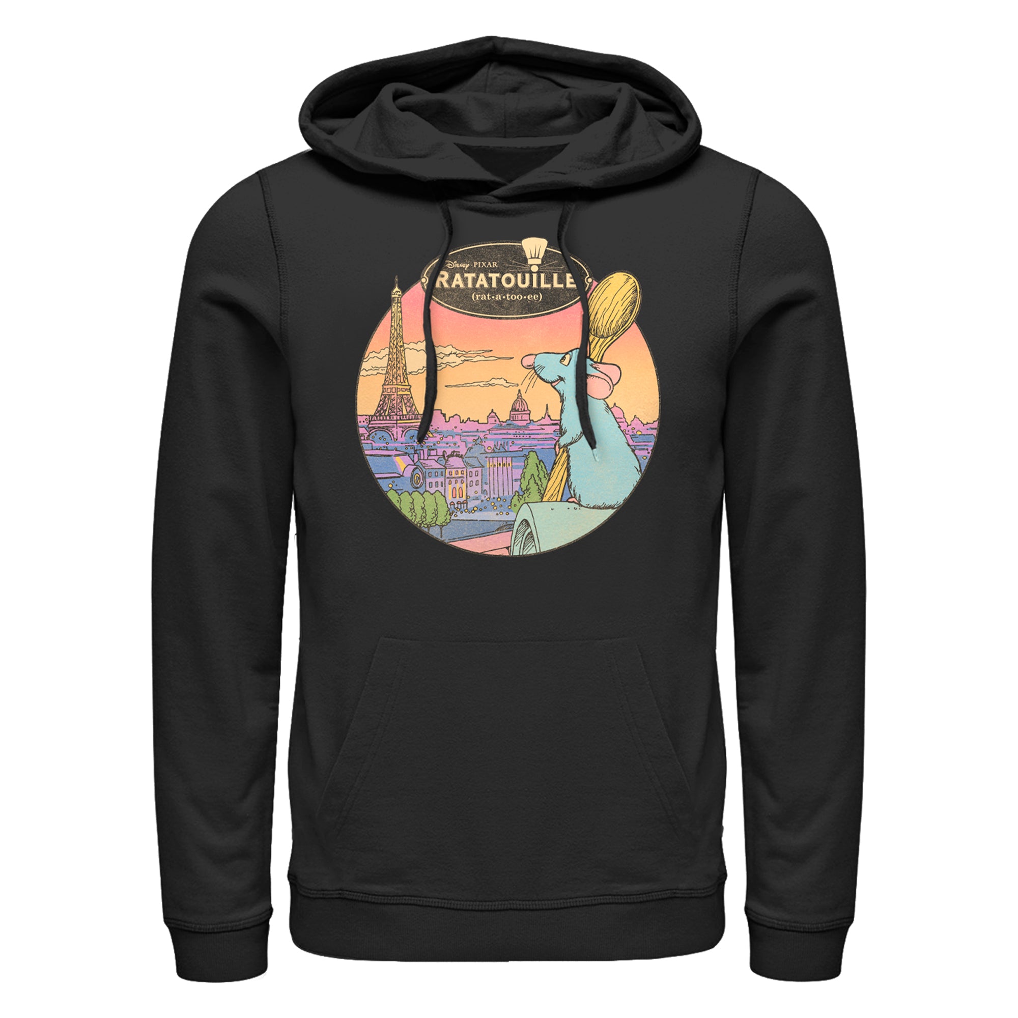 Men's Disney Le Rat Parisian Lightweight Hoodie