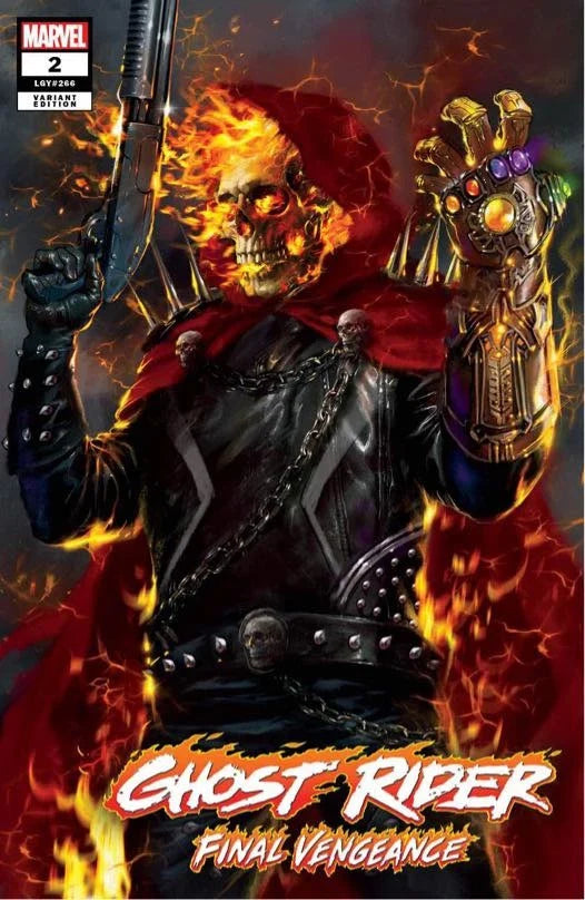 GHOST RIDER: FINAL VENGEANCE #2 (LUCIO PARRILLO EXCLUSIVE VARIANT)(1ST RED HOOD GHOST RIDER) COMIC BOOK