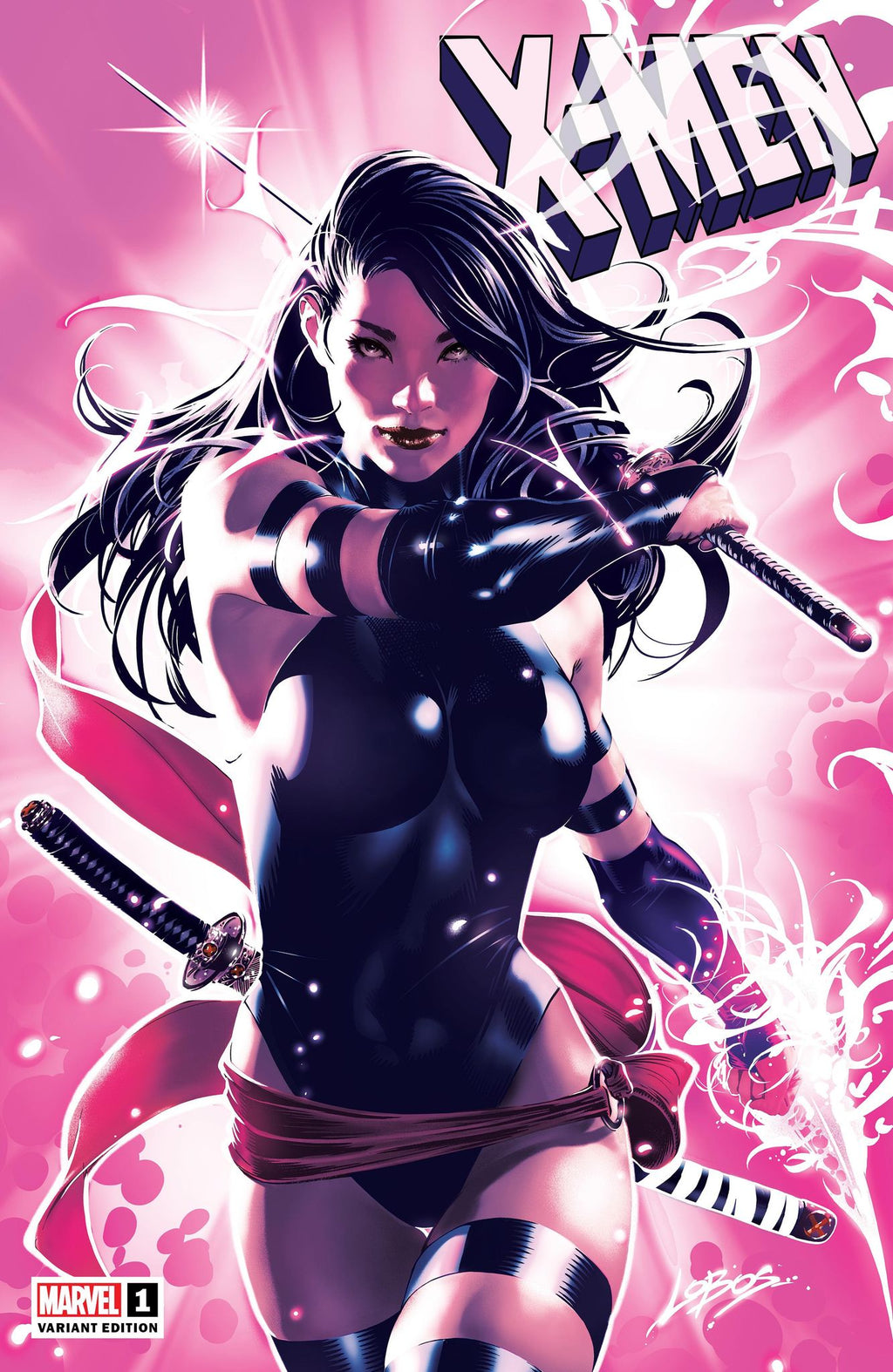 X-MEN #1 (PABLO "LOBOS" VILLALOBOS EXCLUSIVE TRADE/VIRGIN VARIANT SET)(2024)